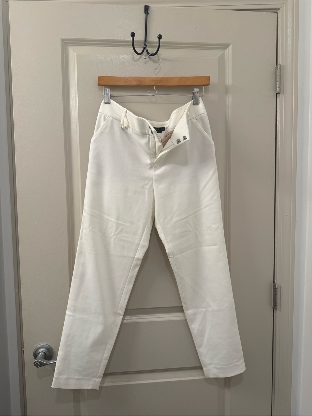 Alice + Olivia slim straight-leg trouser